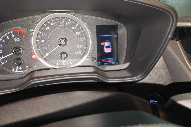 Used Toyota Levin 2021 185T CVT Sport Edition Odometer Close Up