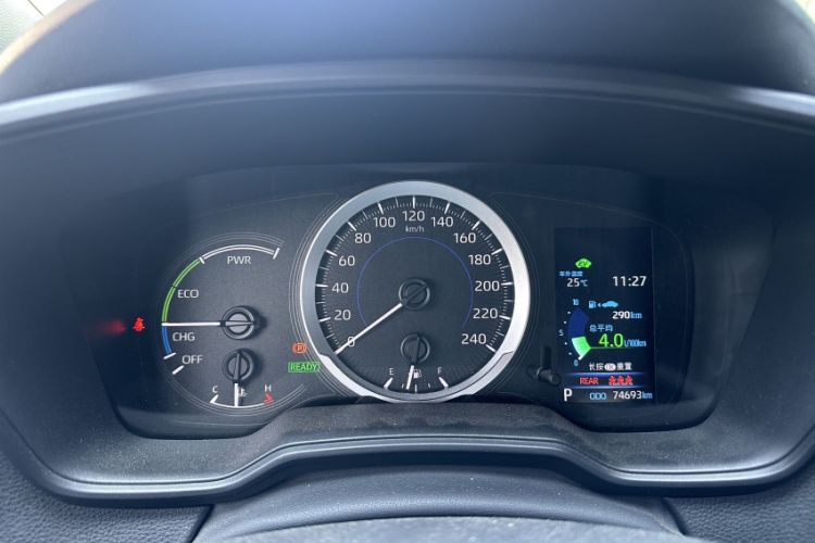 Used Toyota Levin 2021 Dual-Motor 1.8H E-CVT Progressive Edition Odometer Close Up