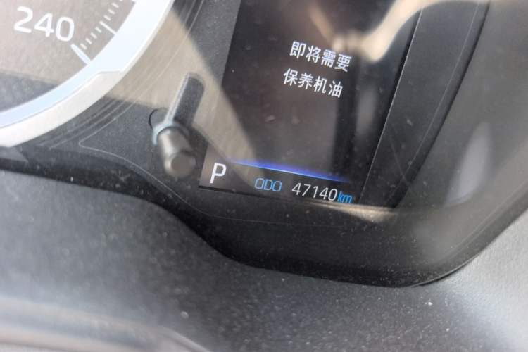 Used Toyota Levin 2021 185T CVT Sport Edition Odometer Close Up