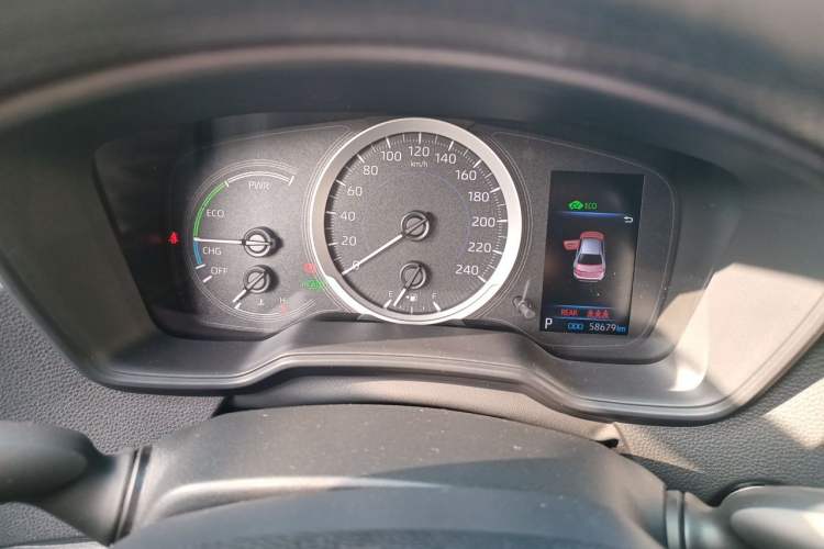 Used Toyota Levin 2021 Dual-Motor 1.8H E-CVT Sport Edition Odometer Close Up