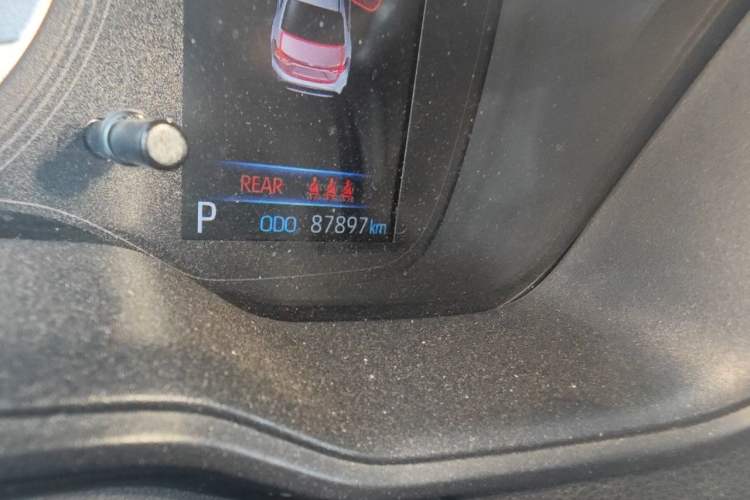 Used Toyota Levin 2021 185T CVT Sport Edition Odometer Close Up