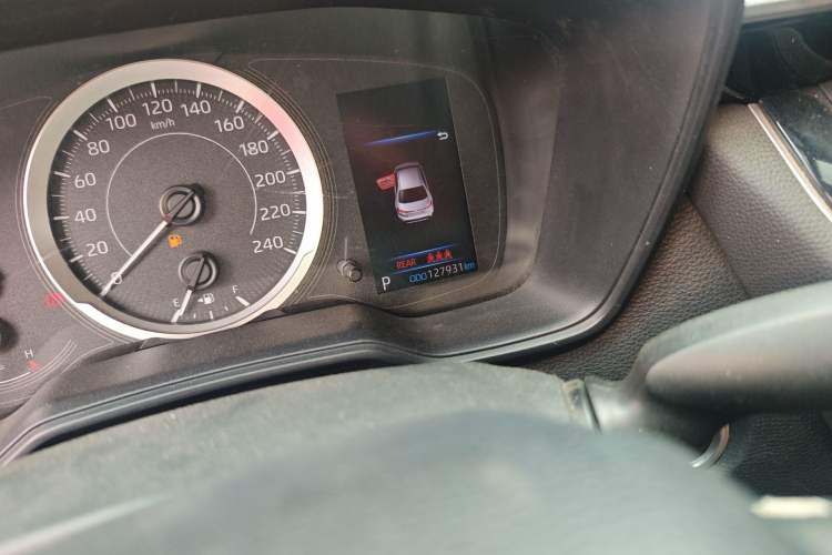 Used Toyota Levin 2021 185T CVT Sport Edition Odometer Close Up