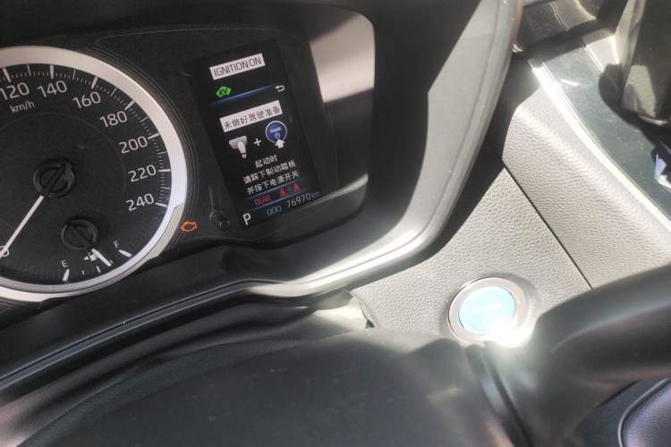 Used Toyota Levin 2021 Dual-Engine 1.8H E-CVT Luxury Edition Odometer Close Up