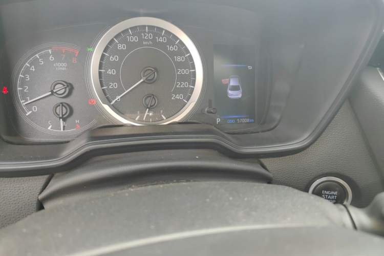 Used Toyota Levin 2021 185T CVT Sport Edition Odometer Close Up