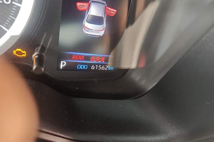 Used Toyota Levin 2021 185T CVT Sport Edition Odometer Close Up