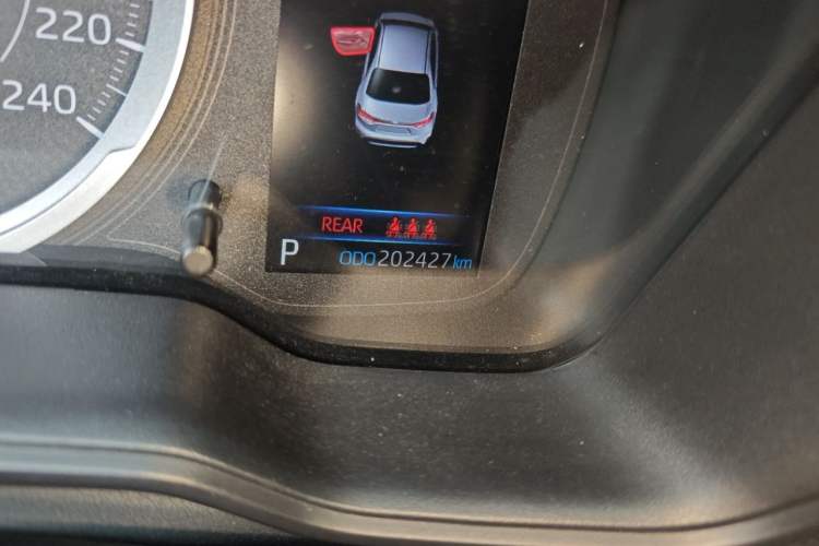 Used Toyota Levin 2021 2.0L Luxury Edition Odometer Close Up