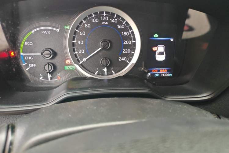 Used Toyota Levin 2021 Dual-Engine 1.8H E-CVT Luxury Edition Odometer Close Up
