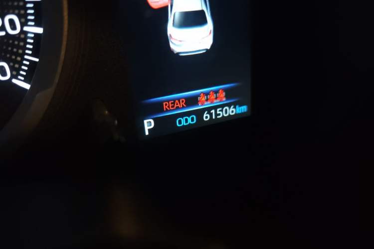 Used Toyota Levin 2021 185T CVT Luxury Edition Odometer Close Up