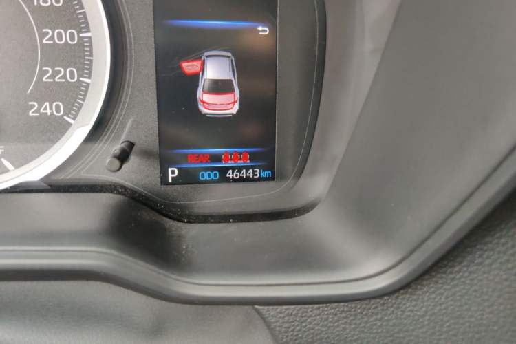 Used Toyota Levin 2021 2.0L Luxury Edition Odometer Close Up