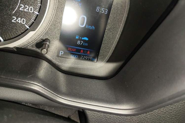 Used Toyota Levin 2021 185T CVT Sport Edition Odometer Close Up