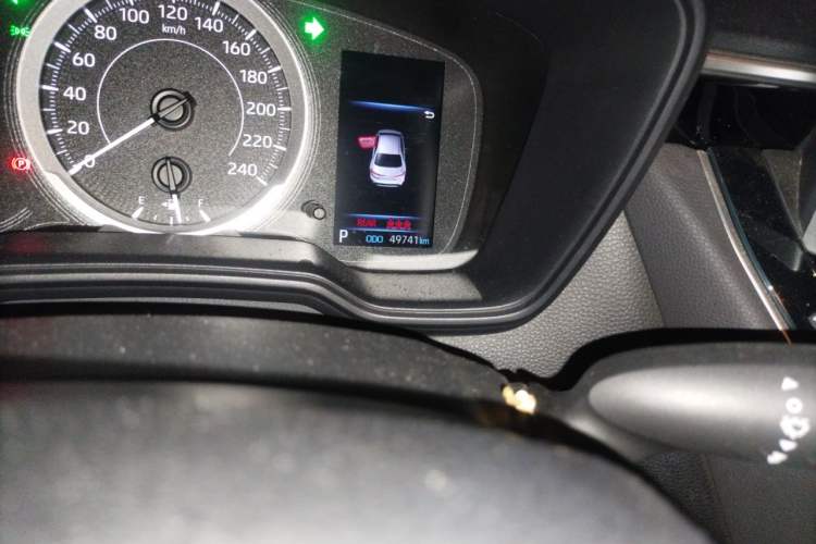 Used Toyota Levin 2021 185T CVT Sport Edition Odometer Close Up