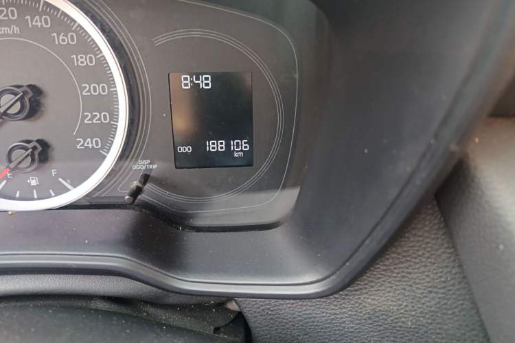 Used Toyota Levin 2021 TNGA 1.5L CVT Entry-Level Model Odometer Close Up