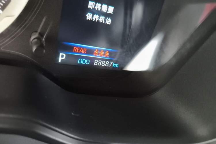 Used Toyota Levin 2021 185T CVT Sport Edition Odometer Close Up
