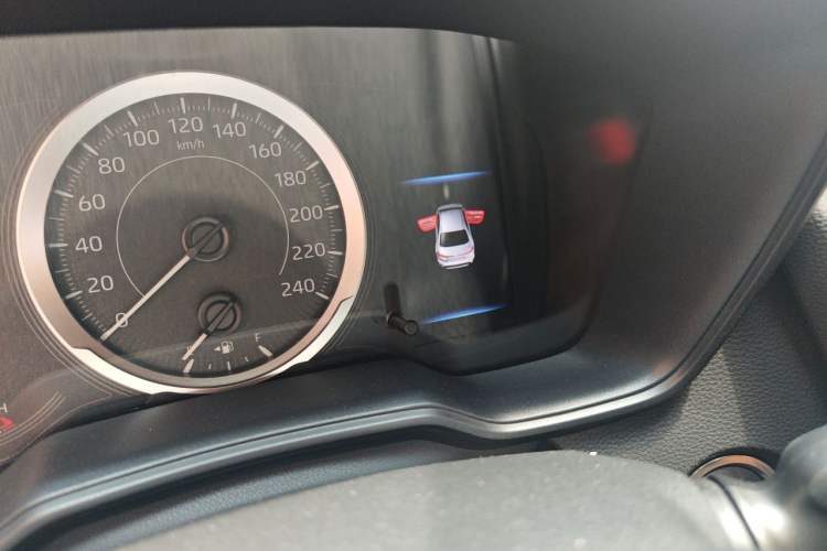 Used Toyota Levin 2021 185T CVT Sport Edition Odometer Close Up