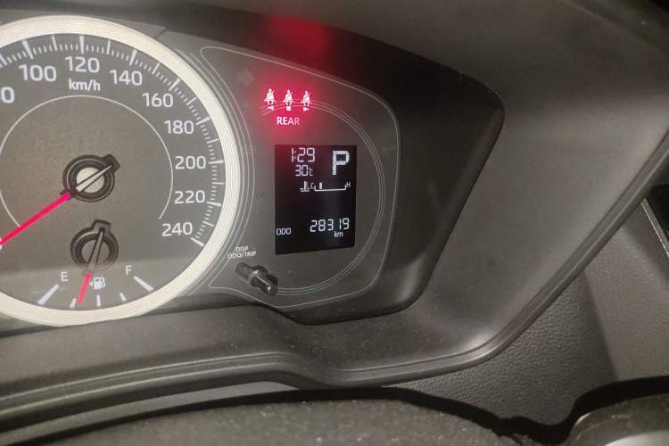 Used Toyota Levin 2021 TNGA 1.5L CVT Entry-Level Model Odometer Close Up