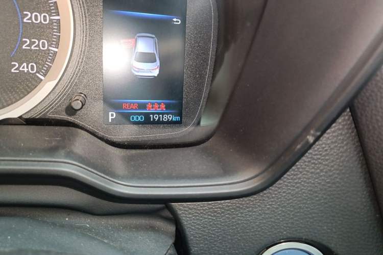 Used Toyota Levin 2021 Dual-Engine 1.8H E-CVT Luxury Edition Odometer Close Up