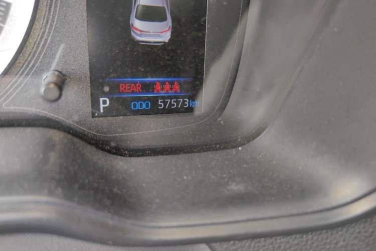 Used Toyota Levin 2021 185T CVT Sport Edition Odometer Close Up