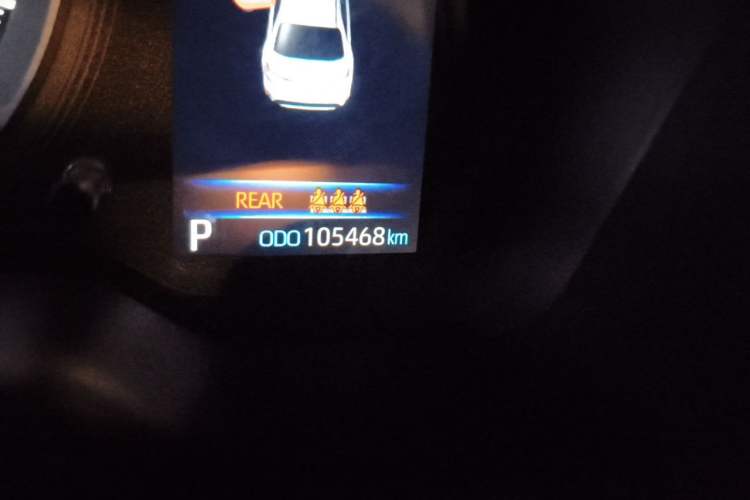 Used Toyota Levin 2021 185T CVT Luxury Edition Odometer Close Up