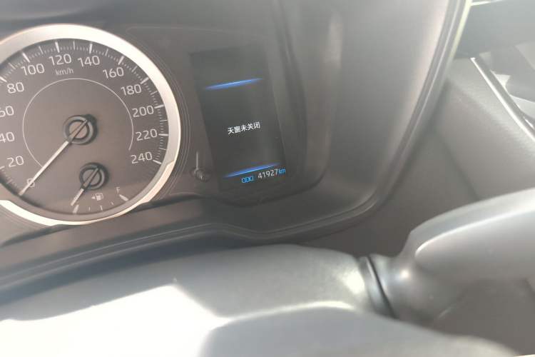Used Toyota Levin 2021 185T CVT Luxury Edition Odometer Close Up