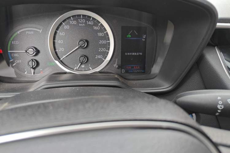 Used Toyota Levin 2021 Dual-Engine 1.8H E-CVT Luxury Edition Odometer Close Up
