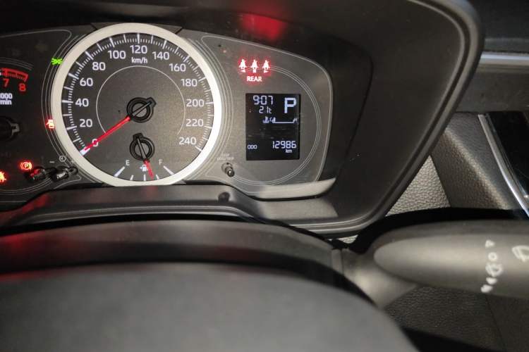 Used Toyota Levin 2021 TNGA 1.5L CVT Leading Edition Odometer Close Up