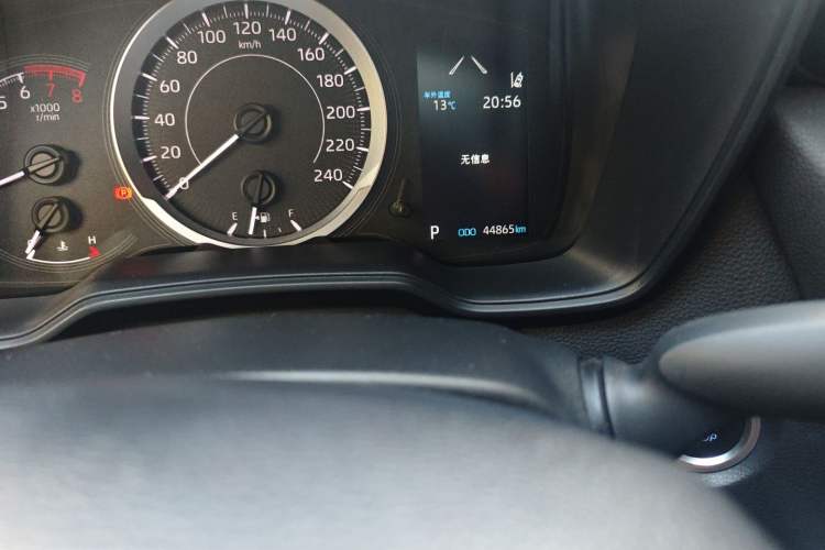 Used Toyota Levin 2021 185T CVT Sport Edition Odometer Close Up