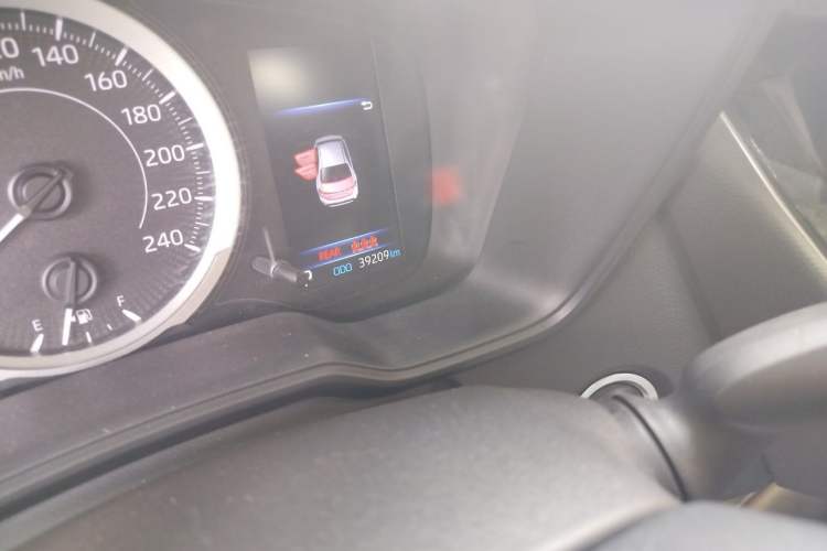 Used Toyota Levin 2021 185T CVT Sport Edition Odometer Close Up