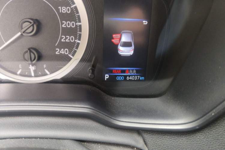 Used Toyota Levin 2021 185T CVT Sport Edition Odometer Close Up