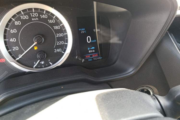 Used Toyota Levin 2021 TNGA 1.5L CVT Luxury Edition Odometer Close Up