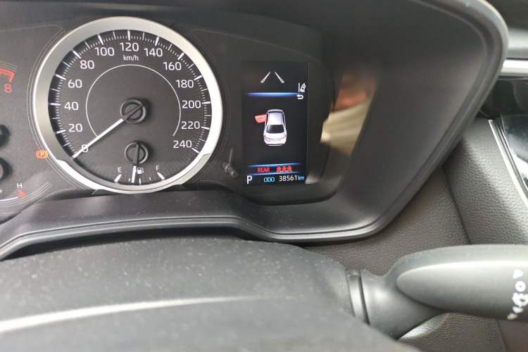 Used Toyota Levin 2021 185T CVT Luxury Edition Odometer Close Up