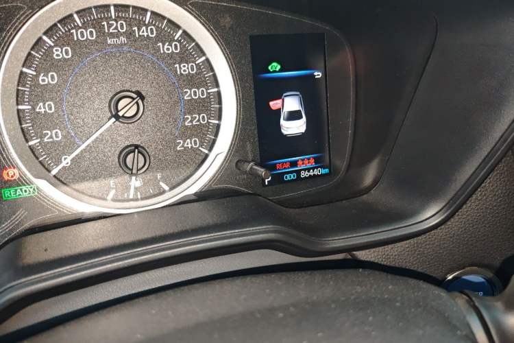 Used Toyota Levin 2021 Dual-Motor 1.8H E-CVT Sport Edition Odometer Close Up
