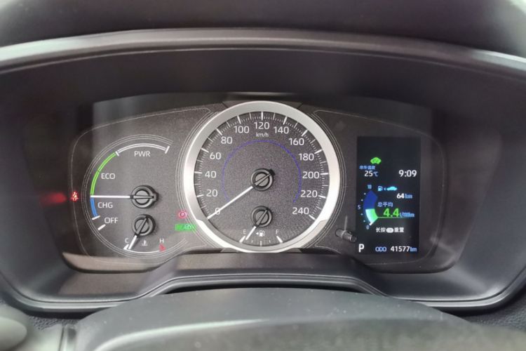 Used Toyota Levin 2021 Dual-Motor 1.8H E-CVT Leading Edition Odometer Close Up