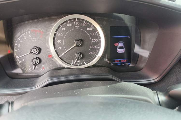 Used Toyota Levin 2021 185T CVT Sport Edition Odometer Close Up