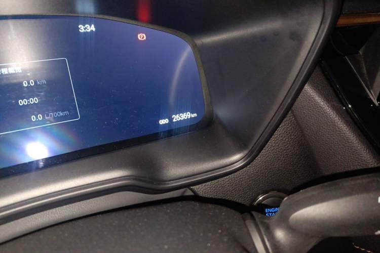Used Toyota Levin 2021 2.0L Prestige Edition Odometer Close Up