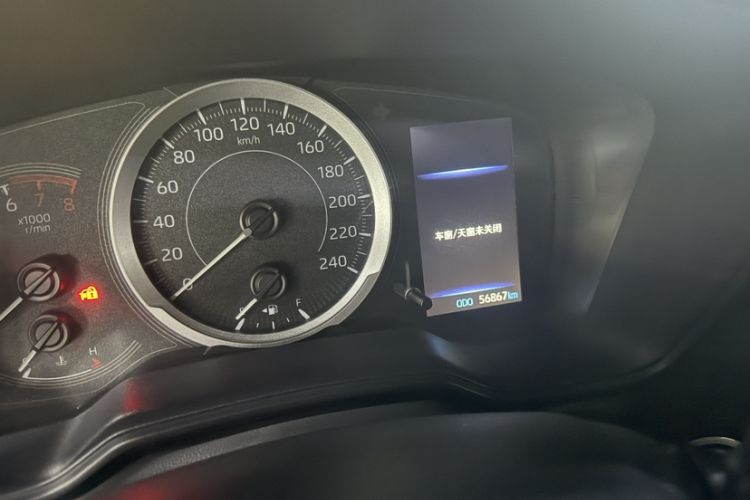 Used Toyota Levin 2021 185T CVT Luxury Edition Odometer Close Up