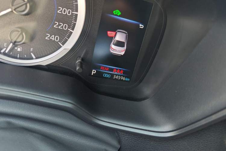 Used Toyota Levin 2021 Dual-Motor 1.8H E-CVT Sport Edition Odometer Close Up