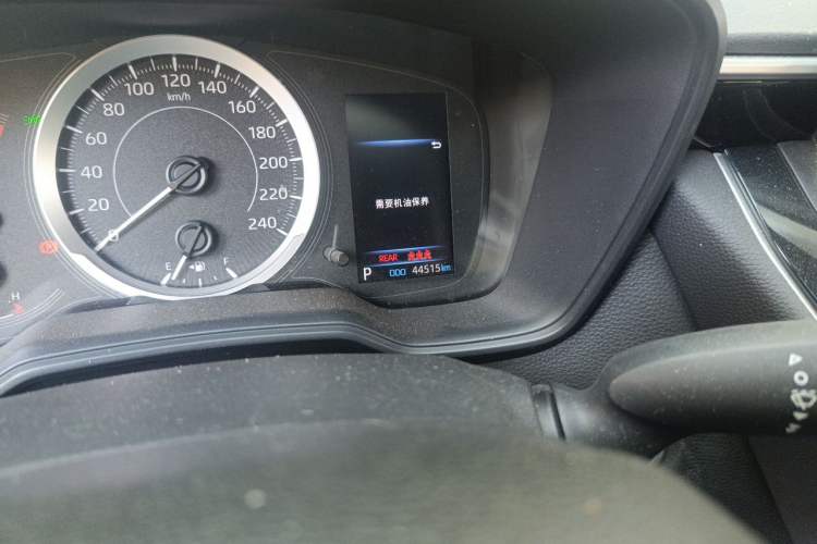 Used Toyota Levin 2021 185T CVT Luxury Edition Odometer Close Up
