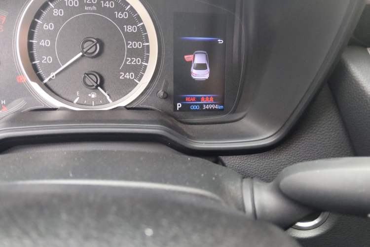 Used Toyota Levin 2021 2.0L Luxury Edition Odometer Close Up