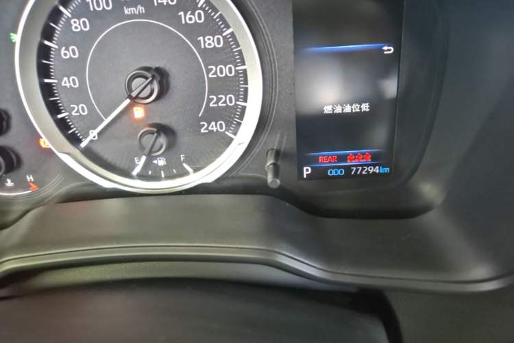 Used Toyota Levin 2021 185T CVT Luxury Edition Odometer Close Up