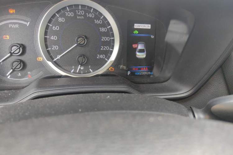 Used Toyota Levin 2021 Dual-Engine 1.8H E-CVT Luxury Edition Odometer Close Up