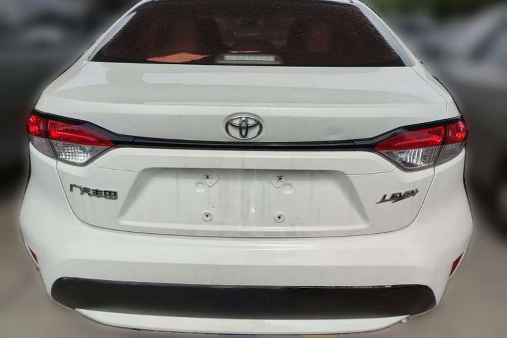 Used Toyota Levin 2021 TNGA 1.5L CVT Entry-Level Model Rear