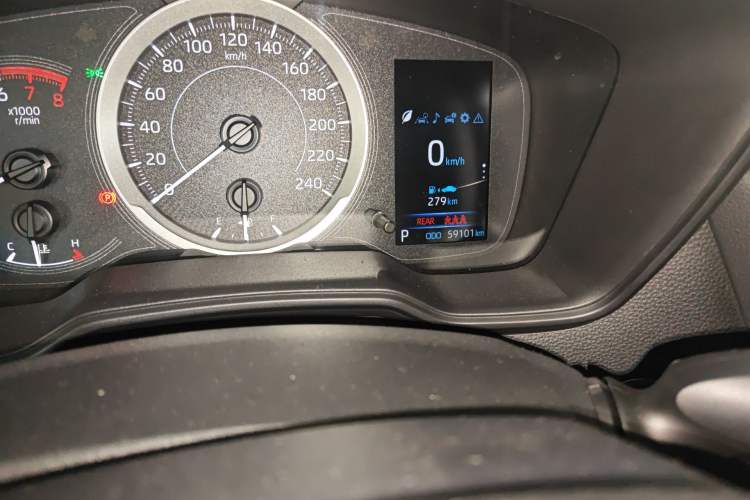 Used Toyota Levin 2021 185T CVT Sport Edition Odometer Close Up