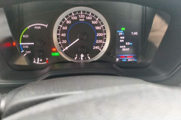 Used Toyota Levin 2021 Dual-Motor 1.8H E-CVT Sport Edition Odometer Close Up