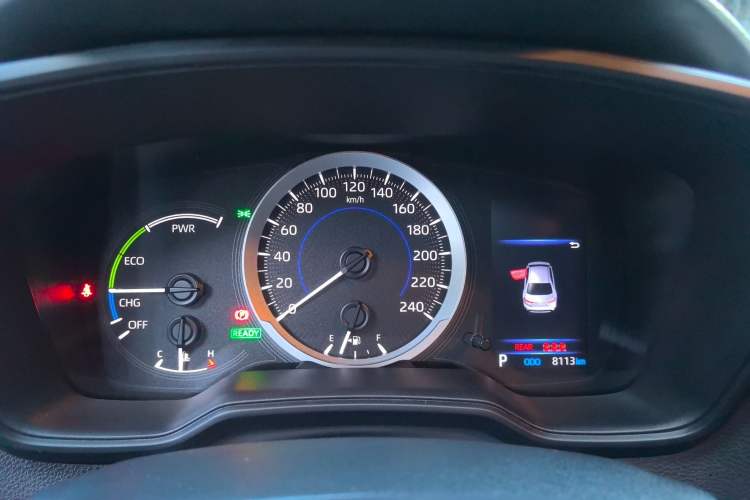 Used Toyota Levin 2022 Dual-Engine 1.8H E-CVT Luxury Edition Odometer Close Up