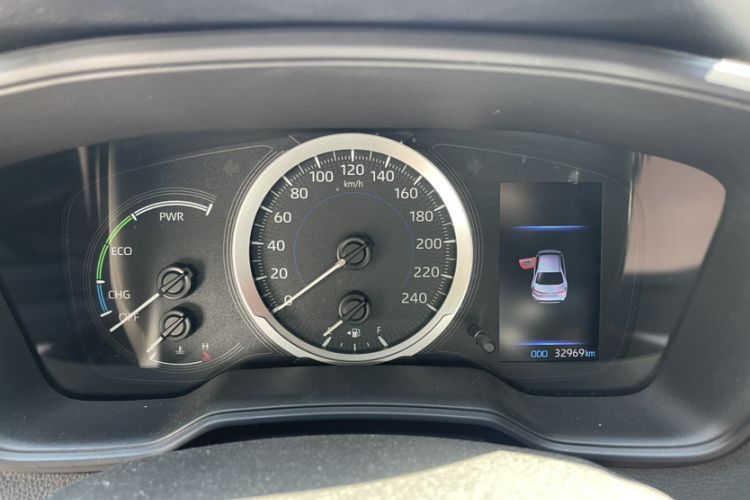 Used Toyota Levin 2022 Dual-Engine 1.8H E-CVT Luxury Edition Odometer Close Up