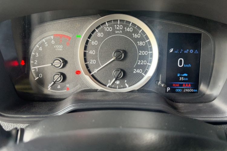 Used Toyota Levin 2022 185T CVT Sport Edition Odometer Close Up