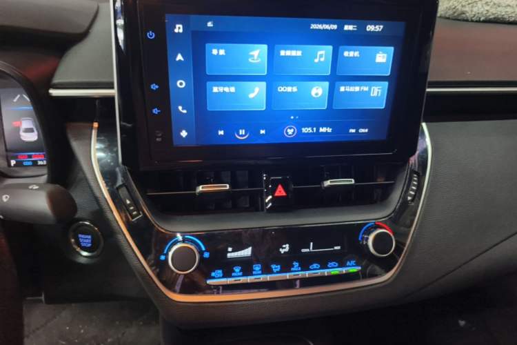 Used Toyota Levin 2022 185T CVT Luxury Edition Audio And AC Panel
