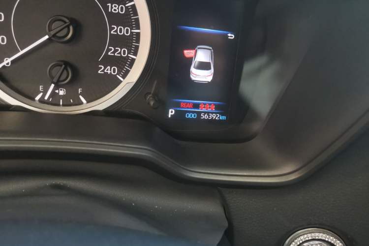Used Toyota Levin 2022 185T CVT Sport Edition Odometer Close Up