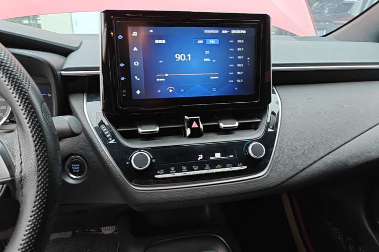 Used Toyota Levin 2022 185T CVT Luxury Edition Audio And AC Panel