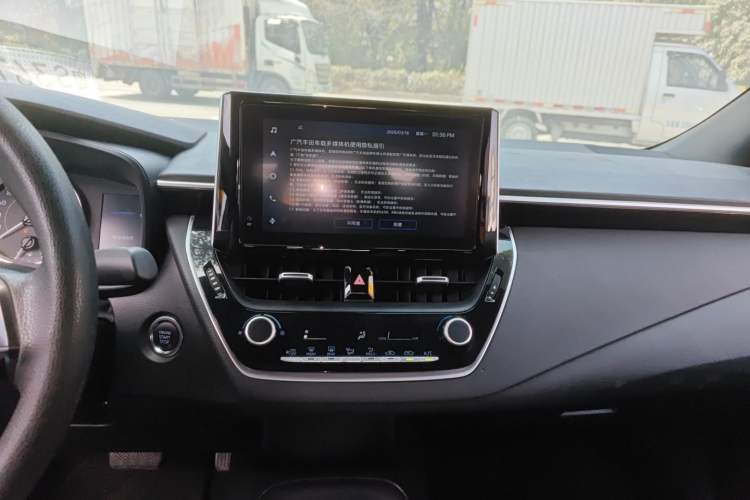 Used Toyota Levin 2022 185T CVT Luxury Edition Audio And AC Panel